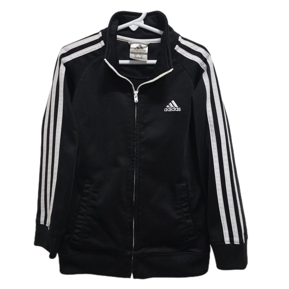 K5068 Boys adidas Activewear Full Zip High Collar Jacket Sz.7